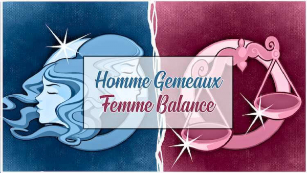 Femme Balance Homme Gemeaux